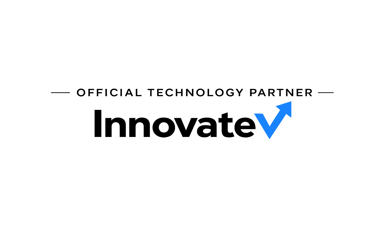 InnovateV InnovateV official technology partner logo